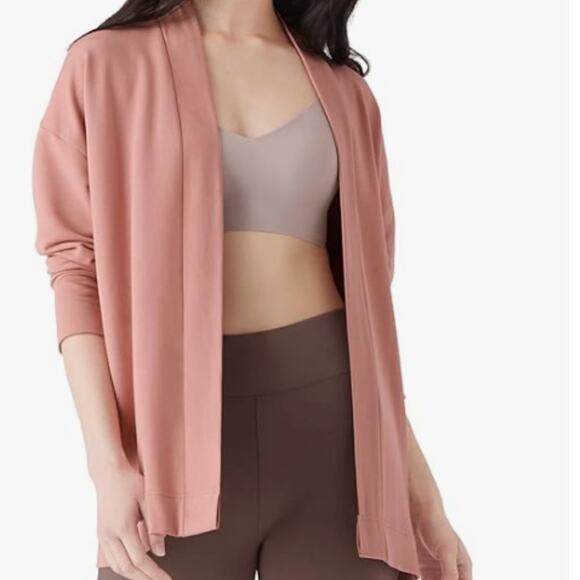 NEW ~ TRUE & CO ~ Any Wear Open Cardigan Large ~ MODAL - Picture 7 of 9